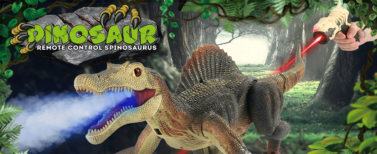 Amazon.com: Richgv Dinosaur Toys for Kids 3-5-7 Years Old, Remote