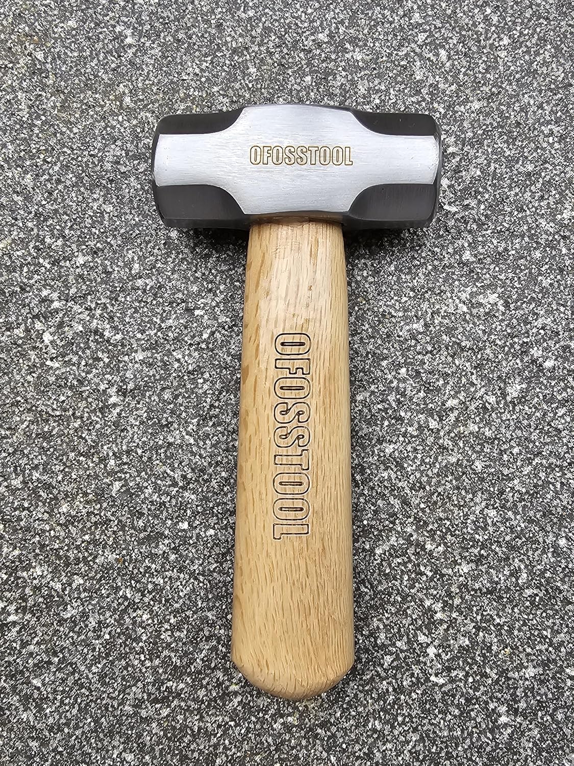 Sledge Hammer with Wood Handle and Alloy Steel Head, 20 OZ Mini Hammer for Woodworking & DIY