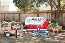 Festiko®Camping Happy Birthday Banner,Glittery Camping Birthday Banner, Camping Birthday Party Decorations, Boys Girls Camping Birthday Party Supplies Indoor Outdoor Home Yard Campsite Birthday Decor gallery image
