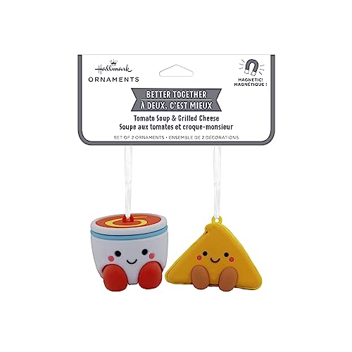 Hallmark Better Together Tomato Soup And Grilled Cheese Magnetic Christmas Ornaments, Set Of 2 (0001Hgo3029) #TOP2