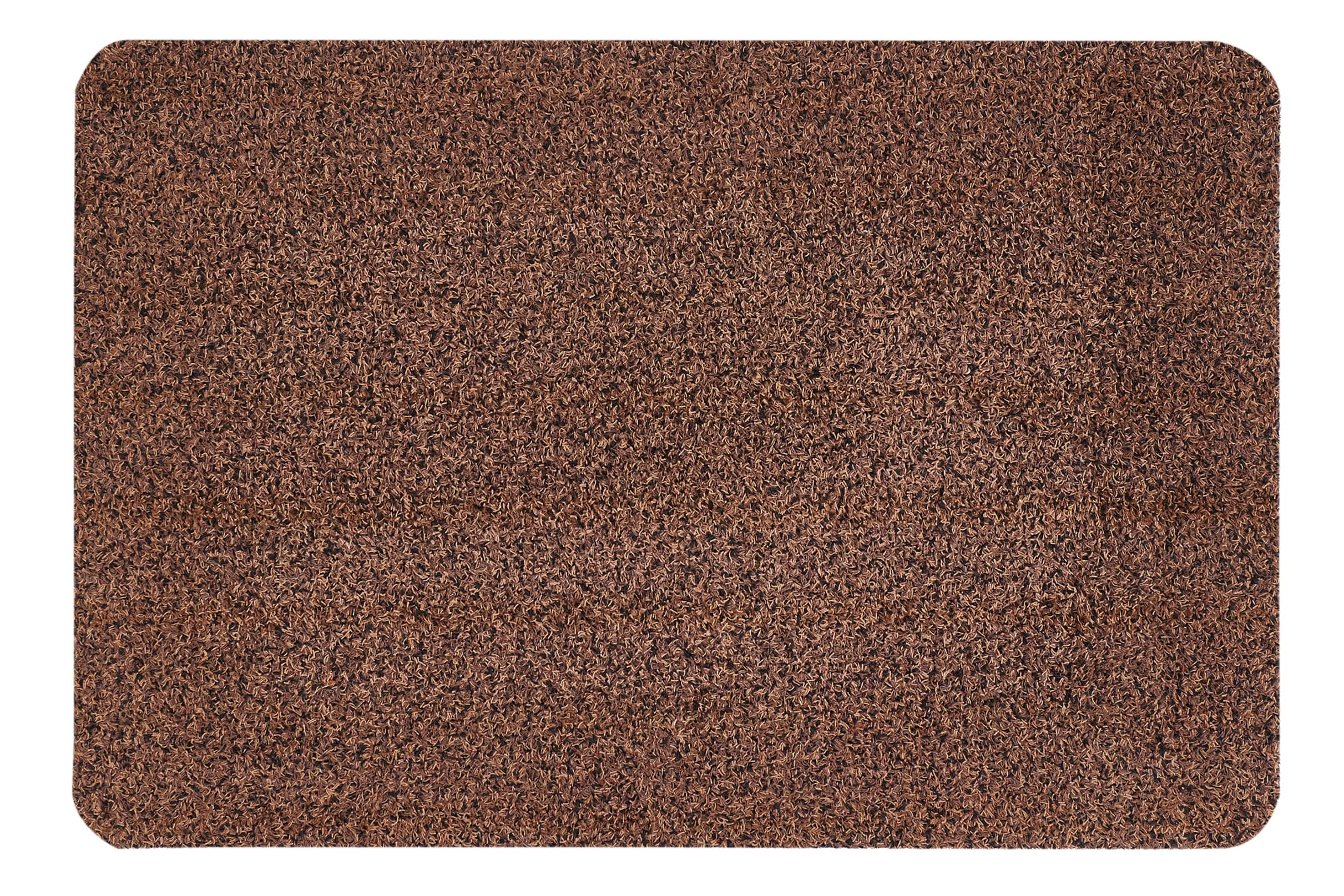 andiamo Samson Doormat, Cotton Polyester, Brown, 40 x 60 cm