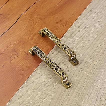 Tshot Antique Door Handles for Main Door (7 Inch) Door Handles for Home and House/Office/Hotels Antique- Finish Pack of 2 (Door Handle- Ganpati Pack of 2)