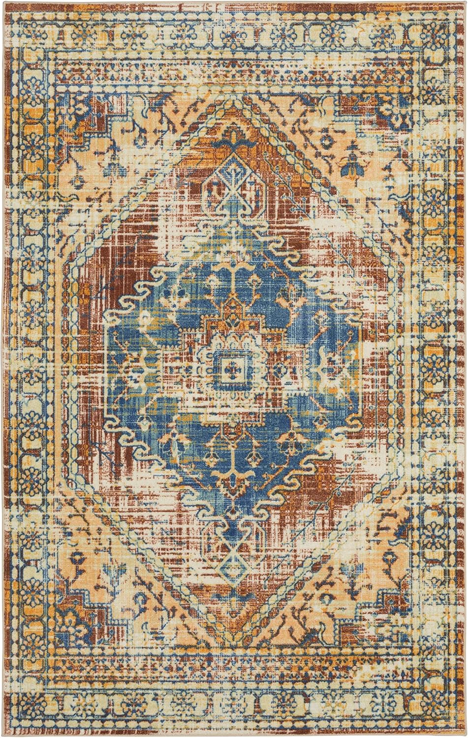 Mohawk Home Apeley Spice Ornamental (3' X 5') Scatter Rug