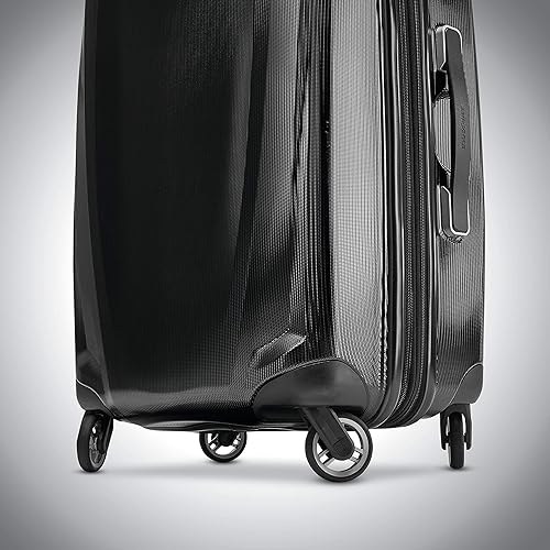 Miniatura 4 de Samsonite Winfield 3 DLX Spinner, Negro, Maleta de mano de 20 pulg.