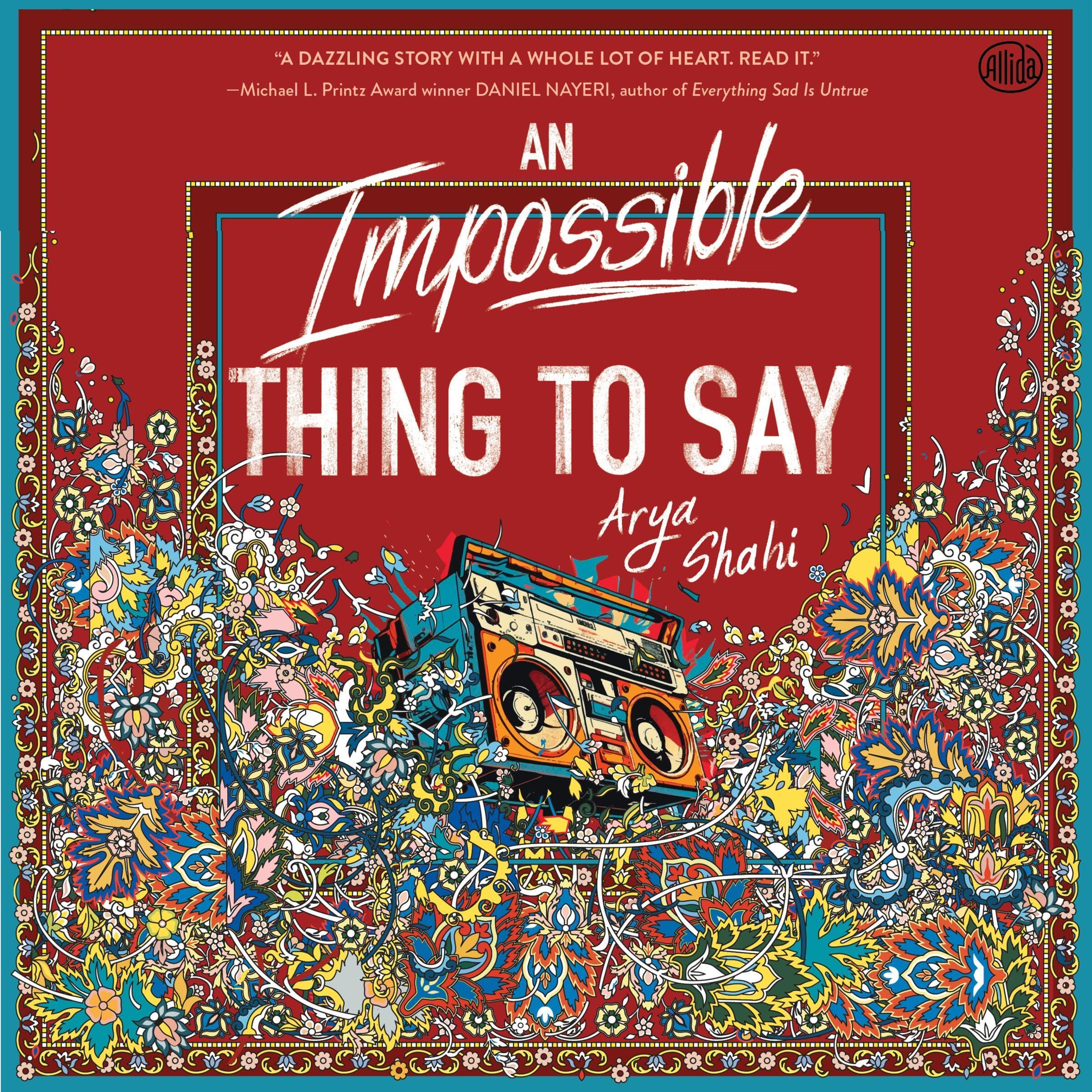Cover art for An Impossible Thing to Say