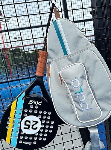 Miniatura 9 de P.ala Juego de pala de pádel y bolsa gris Mónaco