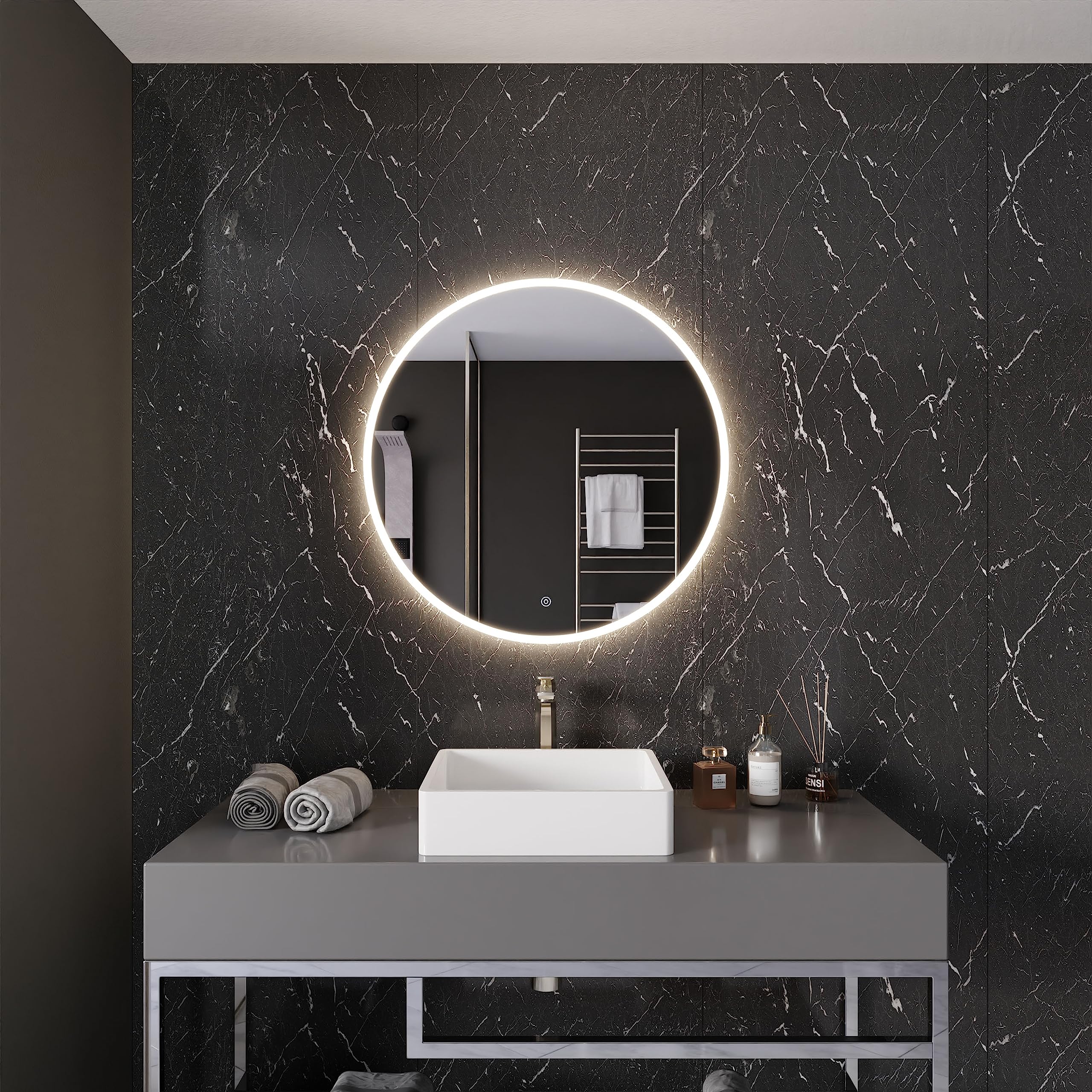 ANZZI LED Bathroom Mirror, 28