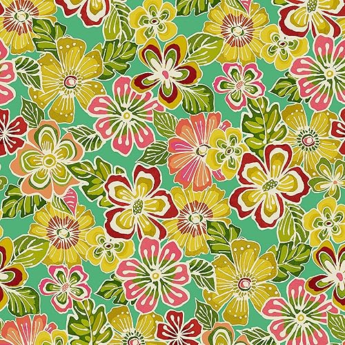 Miniatura 6 de Stitch & Sparkle 100% algodón pato 45 pulgadas de ancho cuadrados color turquesa tela de costura por The Yard D035G0701