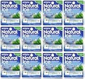 Mentholatum Natural Ice Medicated Lip Protectant Sunscreen, 0.16 Ounce (Pack of 12)