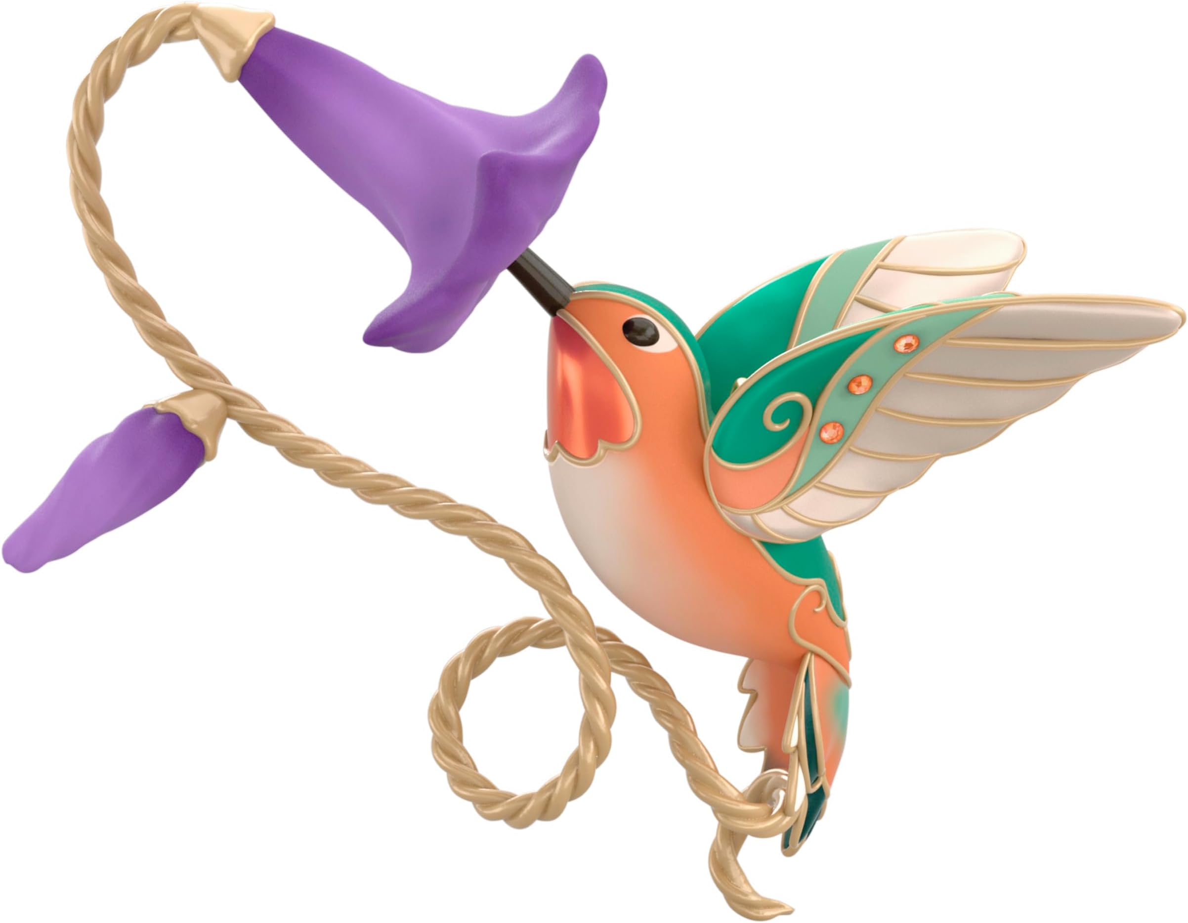 Christmas Ornament 2024, The Beauty of Birds Allen's Hummingbird Special Edition, Metal, Gifts for Nature Lovers
