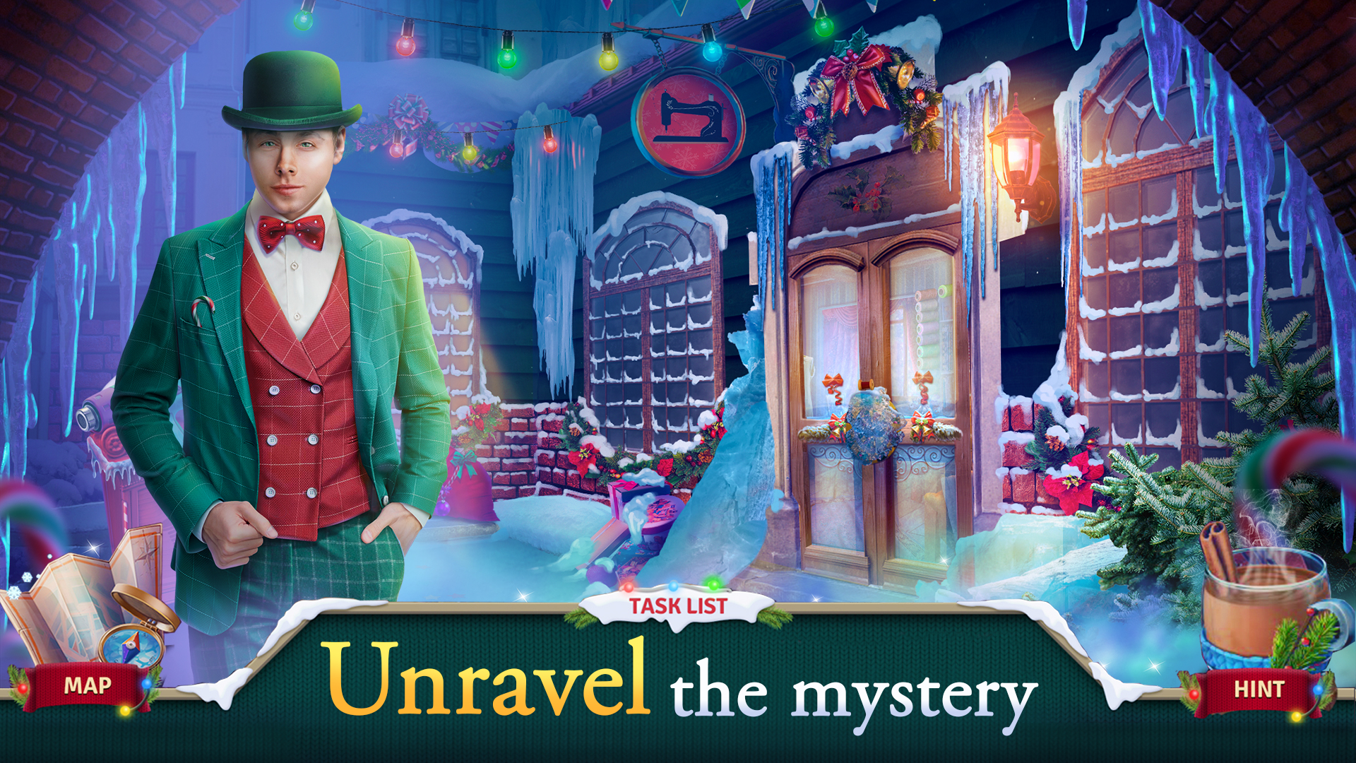Christmas Stories 11 Taxi - Find Hidden Objects in Mystery Puzzle Game