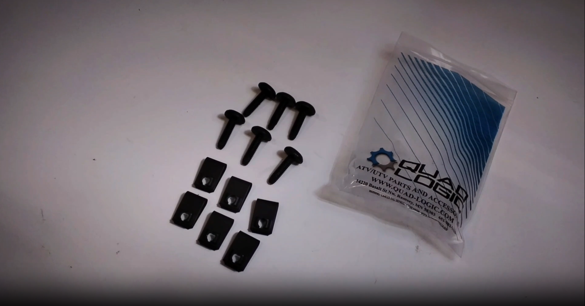 Body Panel Screw and Flat Nut Fastener Kit – Compatible with