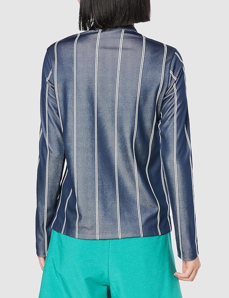 Amazon | [マンシングウェア] ハーフジップ長袖シャツ 吸汗速乾 UVCUT