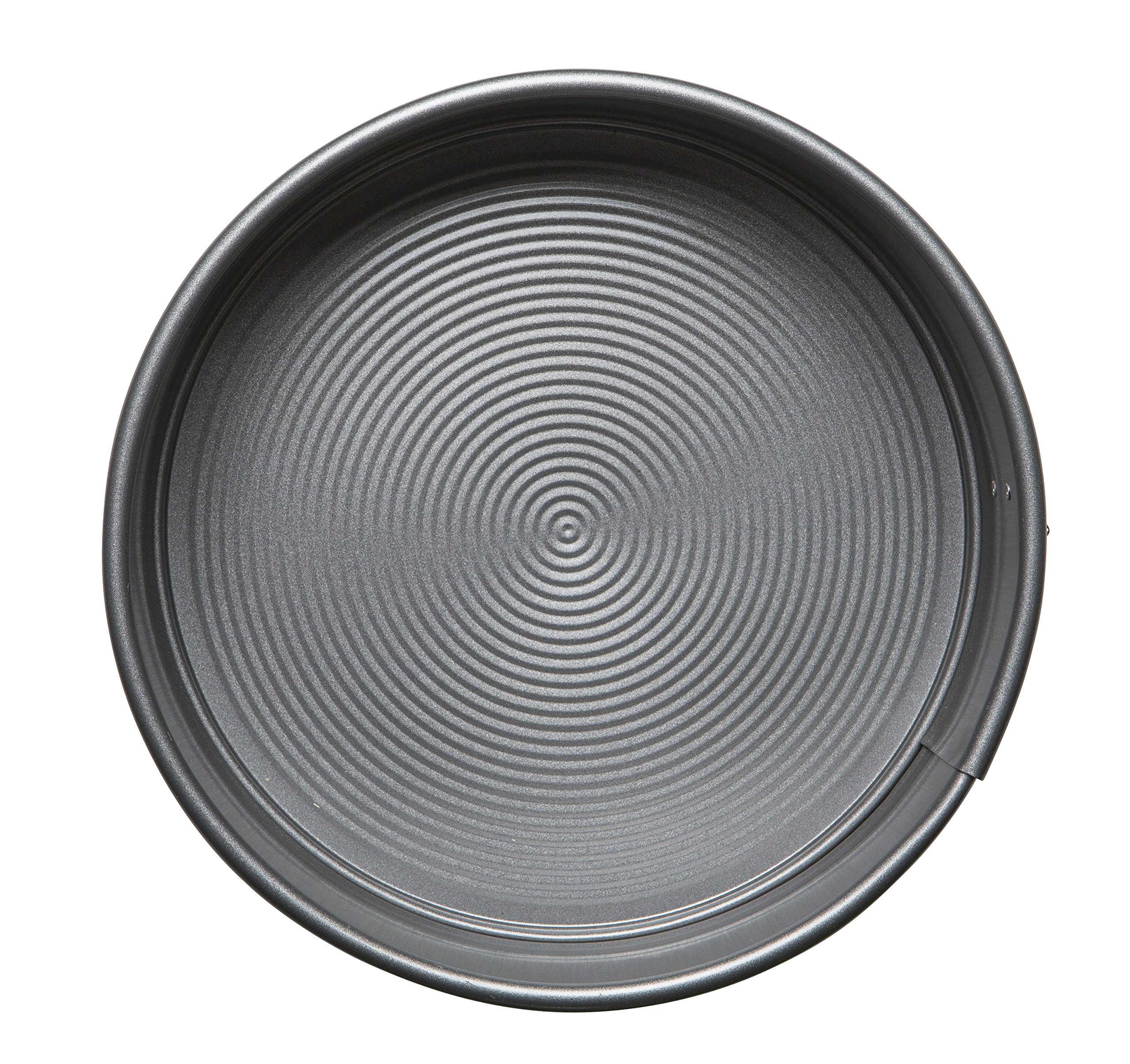 Circulon Momentum 23cm Springform Cake Tins for Baking - Non Stick Round 9 Inch Cake Tin, Grey Carbon Steel, Dishwasher Safe Bakeware