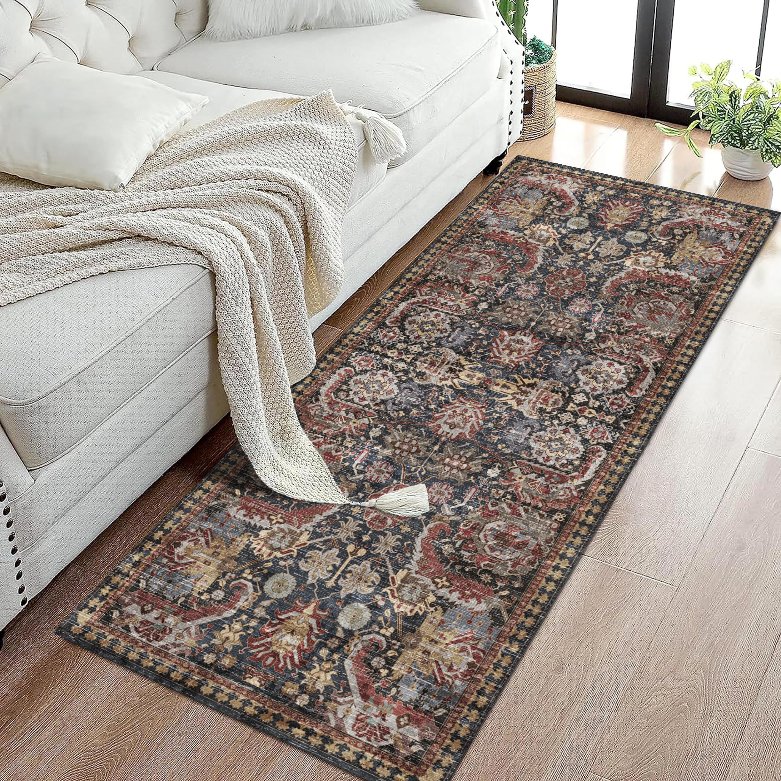 Amazon.com: RUGSURE Washable Area Rugs - Perfect for Living