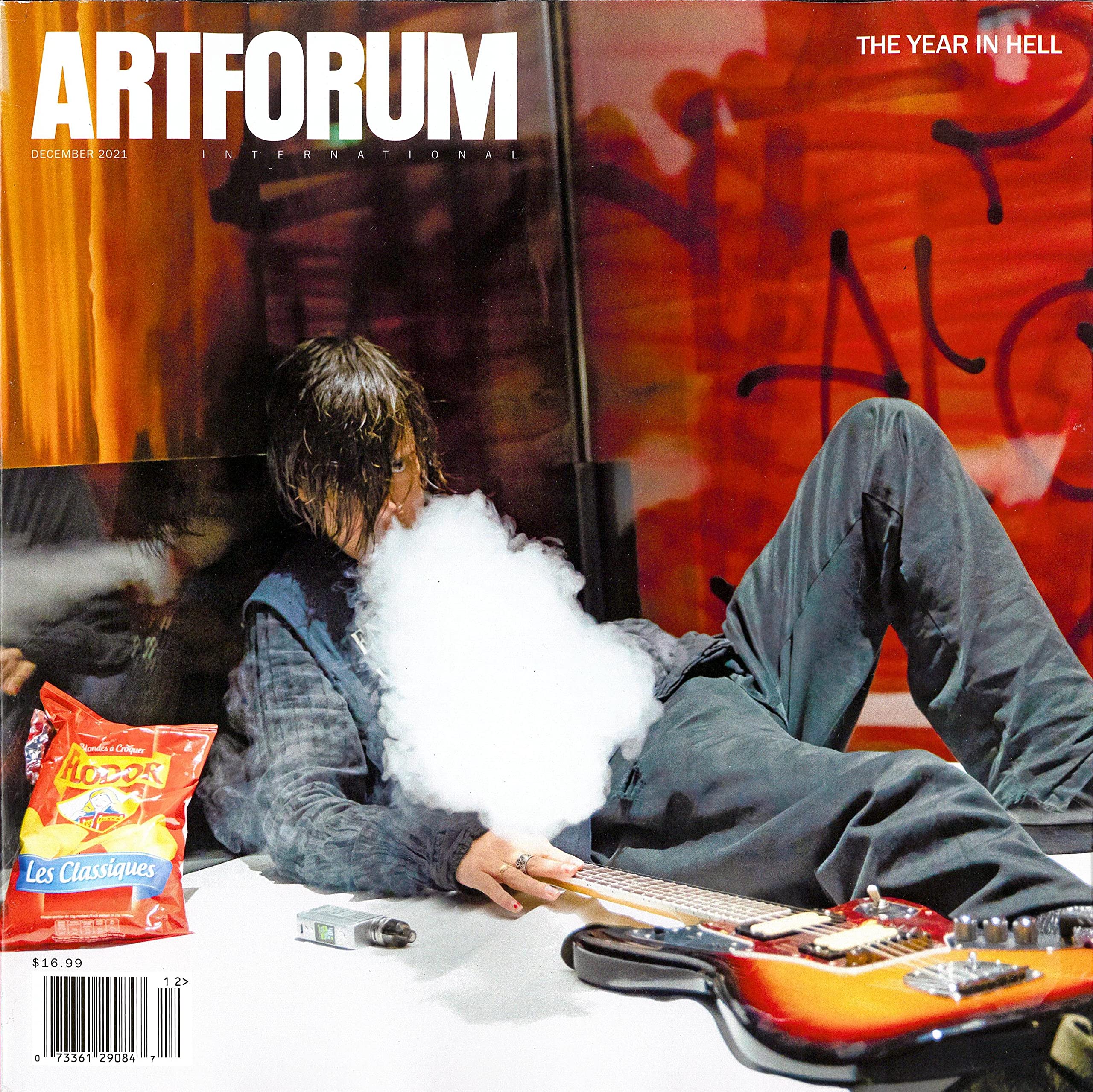 ARTFORUM MAGAZINE - DECEMBER 2021 - THE YEAR IN HELL
