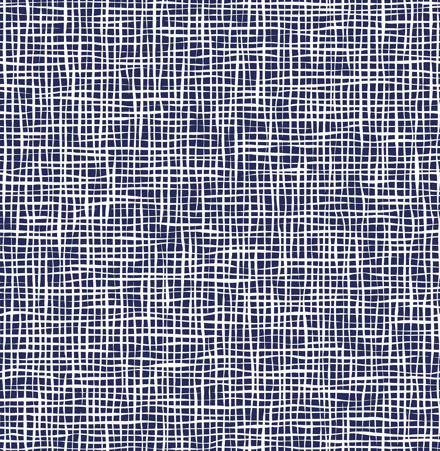 A-Street Prints 2764-24330 Blue Shanti Grid Wallpaper