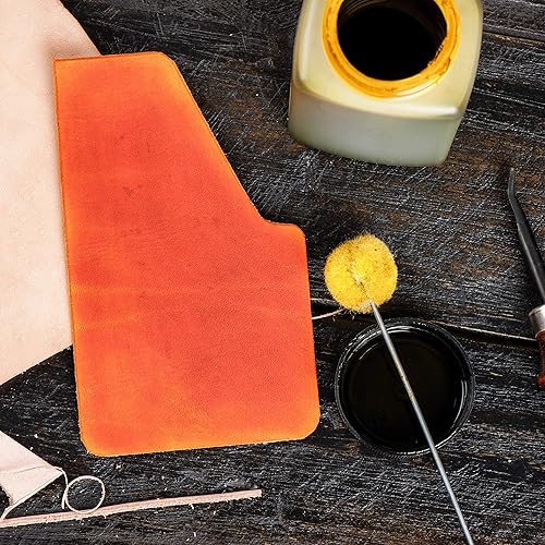 Miniatura 5 de TCP Global Wool Daubers - Cepillo de bola (paquete de 100) – Herramienta aplicadora para tinte de cuero, teñir, teñir, manualidades, proyectos de