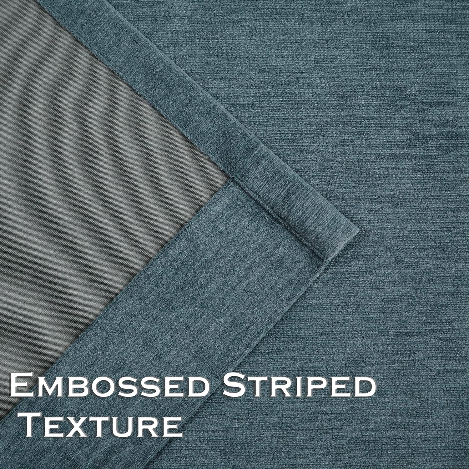 Kayne Studio Blue Soft Velvet Pinch Pleated Curtains, 95 Inch Long Room Darkening Soundproof Thermal Insulated Back Tab Window Treatments Drapes for Living Room, Storm Blue,22 Hooks,2 Panels,40" x 95"