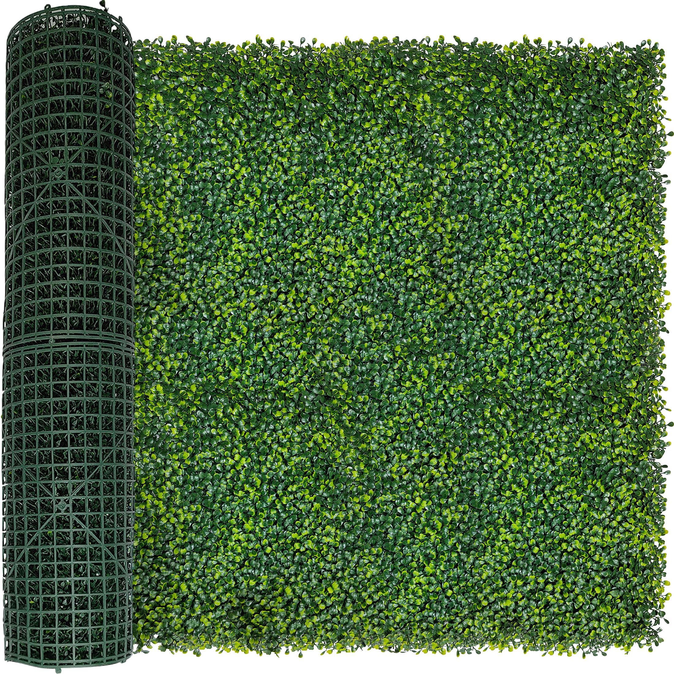 ODTORY Artificial Boxwood Panel Roll 40X160 in(45 sqft) Greenery Backdrop