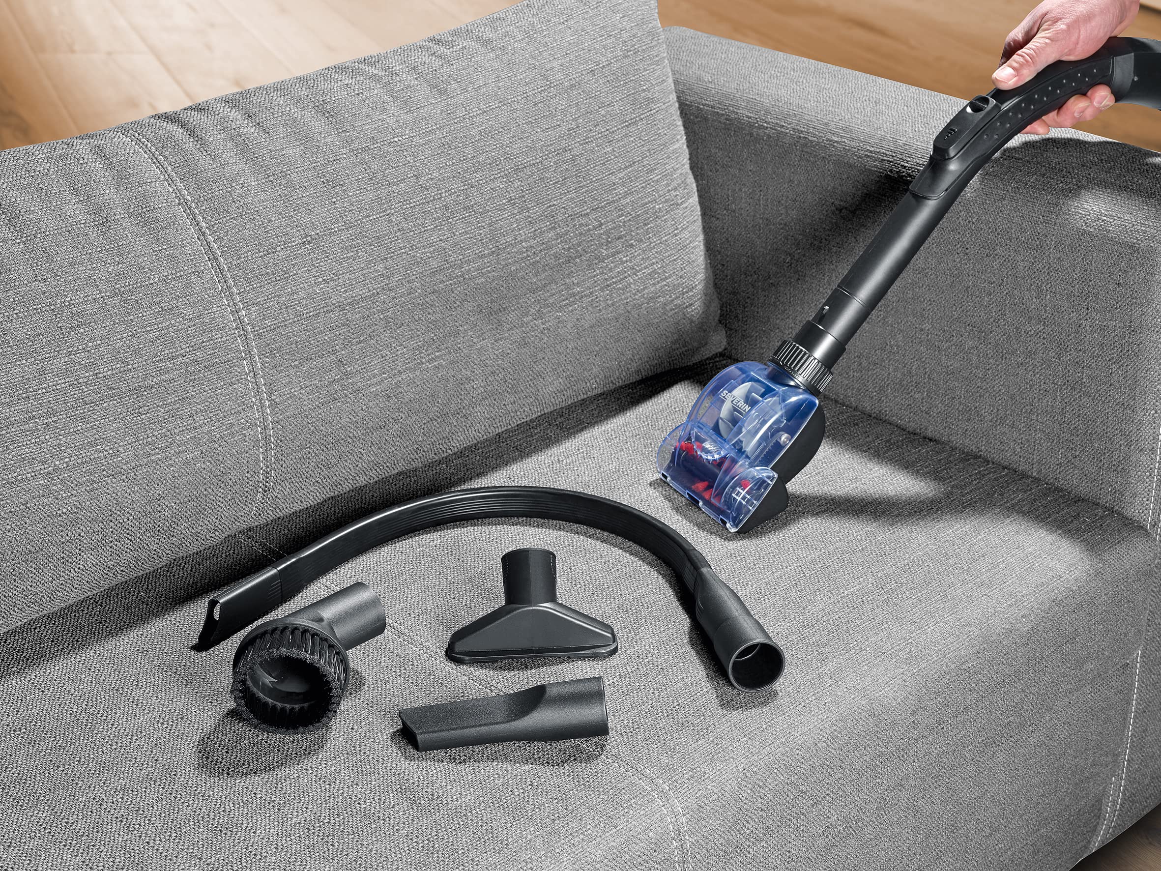 SEVERIN Premium Düsen Set, 5-teiliges Düsen-Set, passend für alle handelsüblichen Staubsauger mit 32 & 35 mm Durchmesser, Reinigungswerkzeug, Kunststoff, ZB 7235