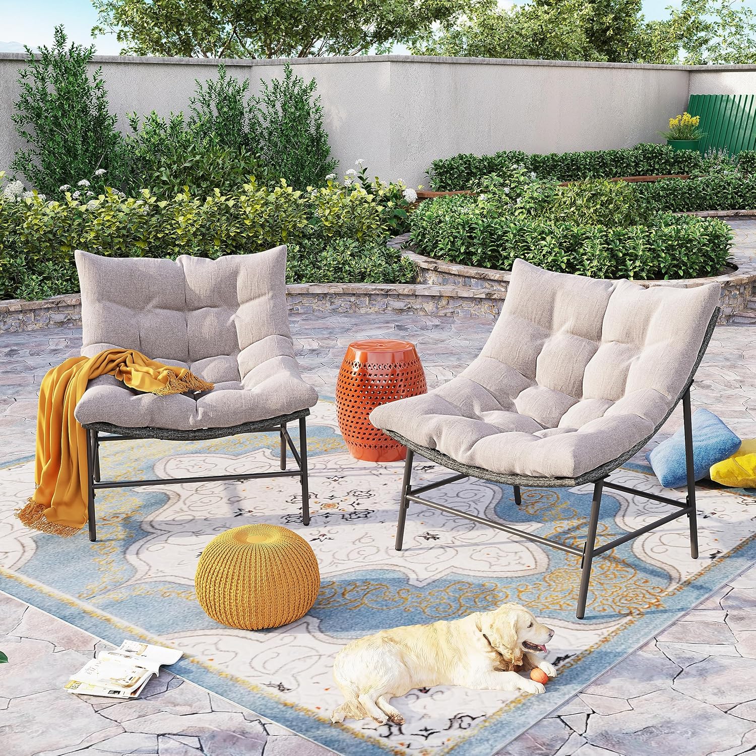 Comfy Garden Chairs Sophia William Outdoor Papasan Chairs With