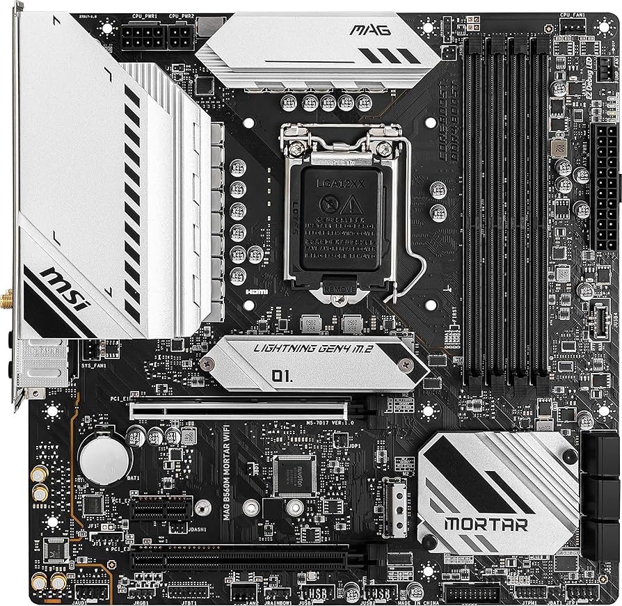 Amazon.com: MSI MAG B560M Mortar WiFi Gaming Motherboard