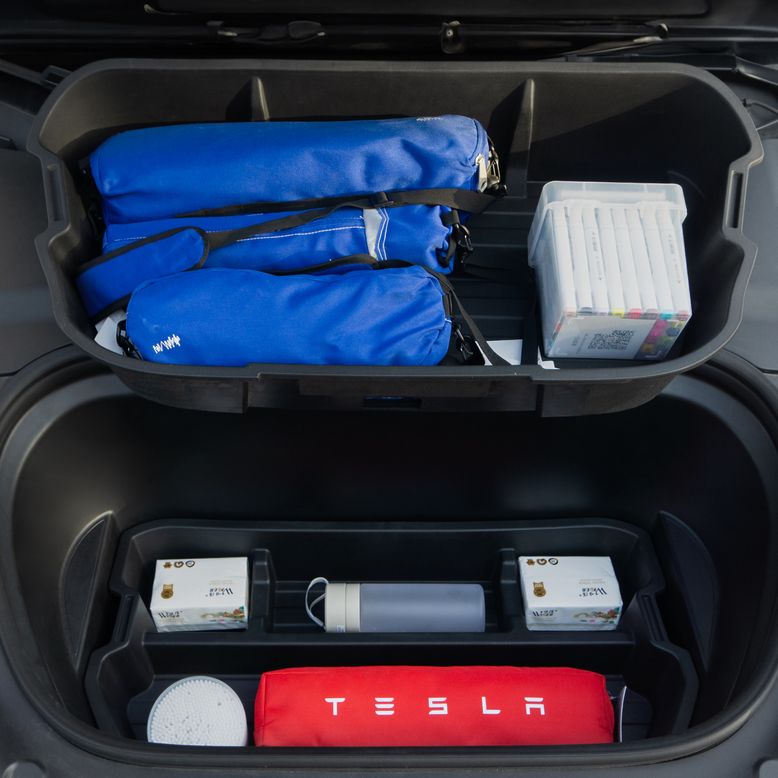 Tesla Model Y トランク フリーザー モデルY トランク隠し 車用