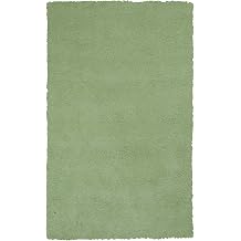 KAS Rugs Bliss Heather Rug, Spearmint Green, 11 x 8