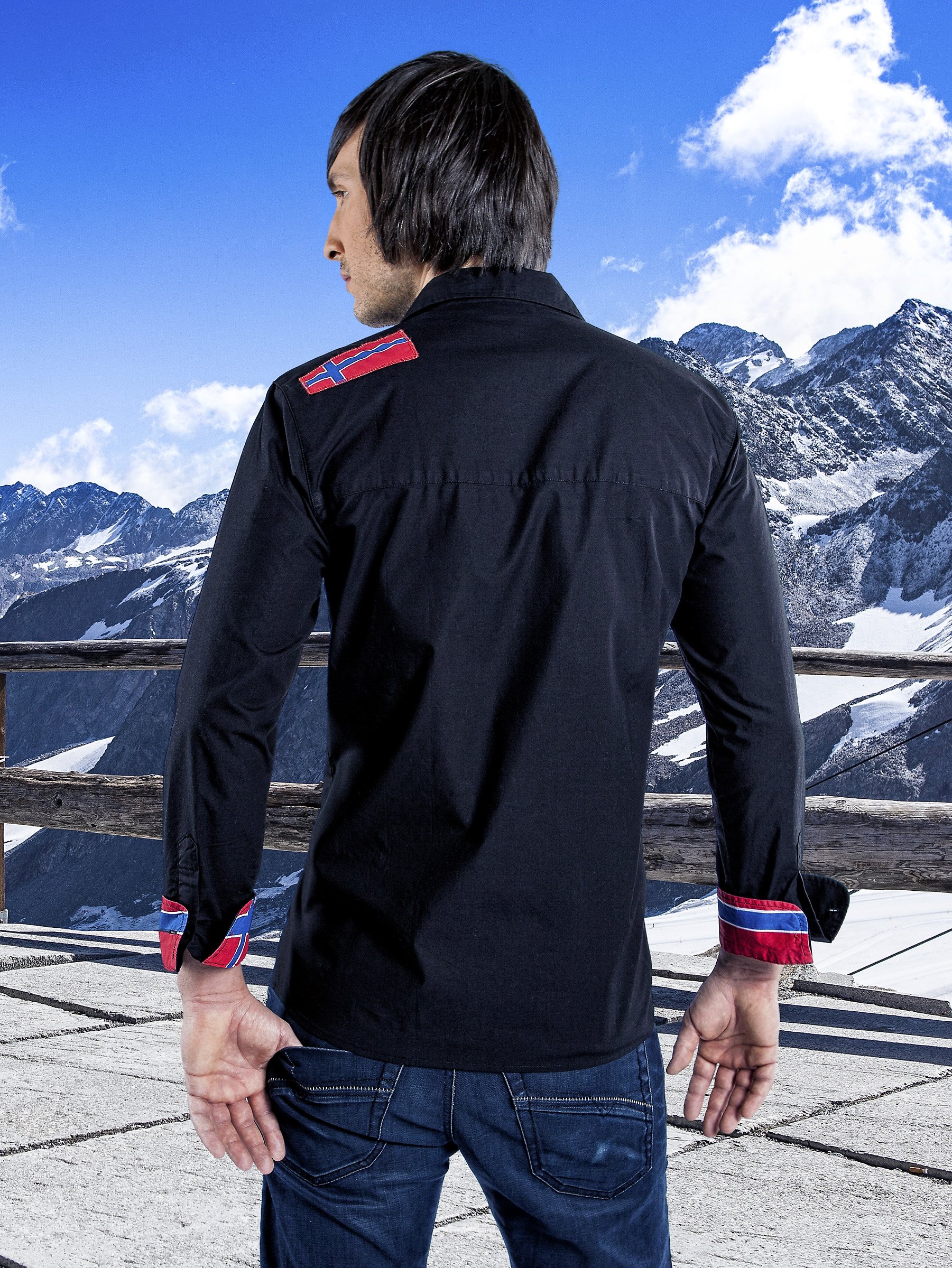 T-shirt à manches longues pour homme CHOP en coton