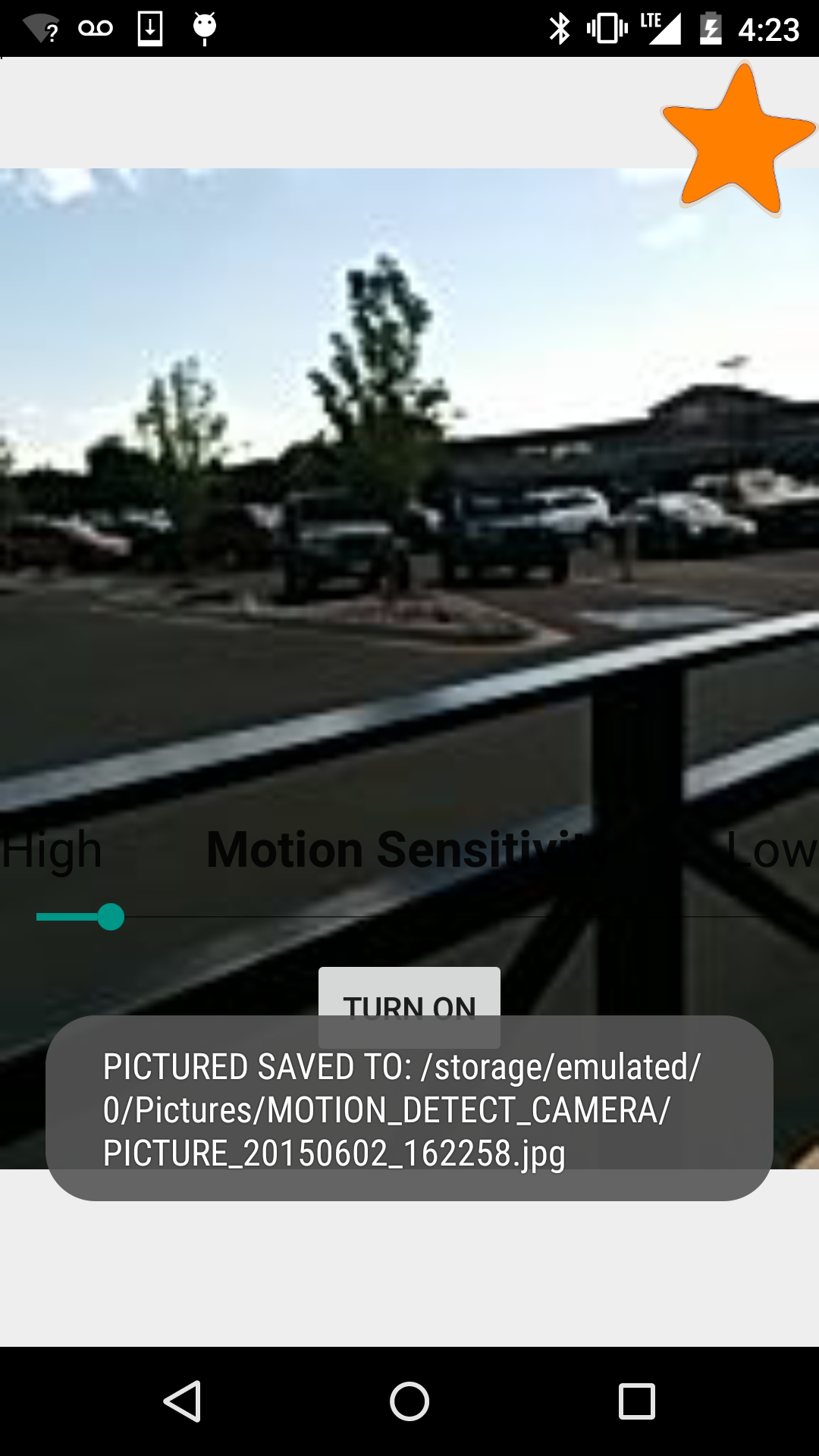 Motion Detector Camera / Motion Activated Security Camera App on Amazon Appstore
