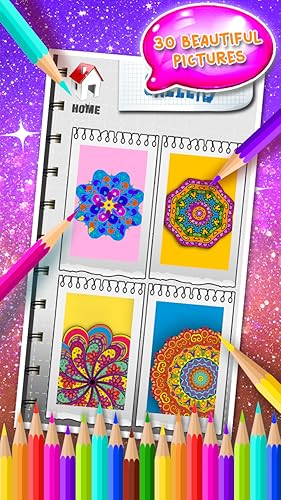 Livro de colorir Mandala