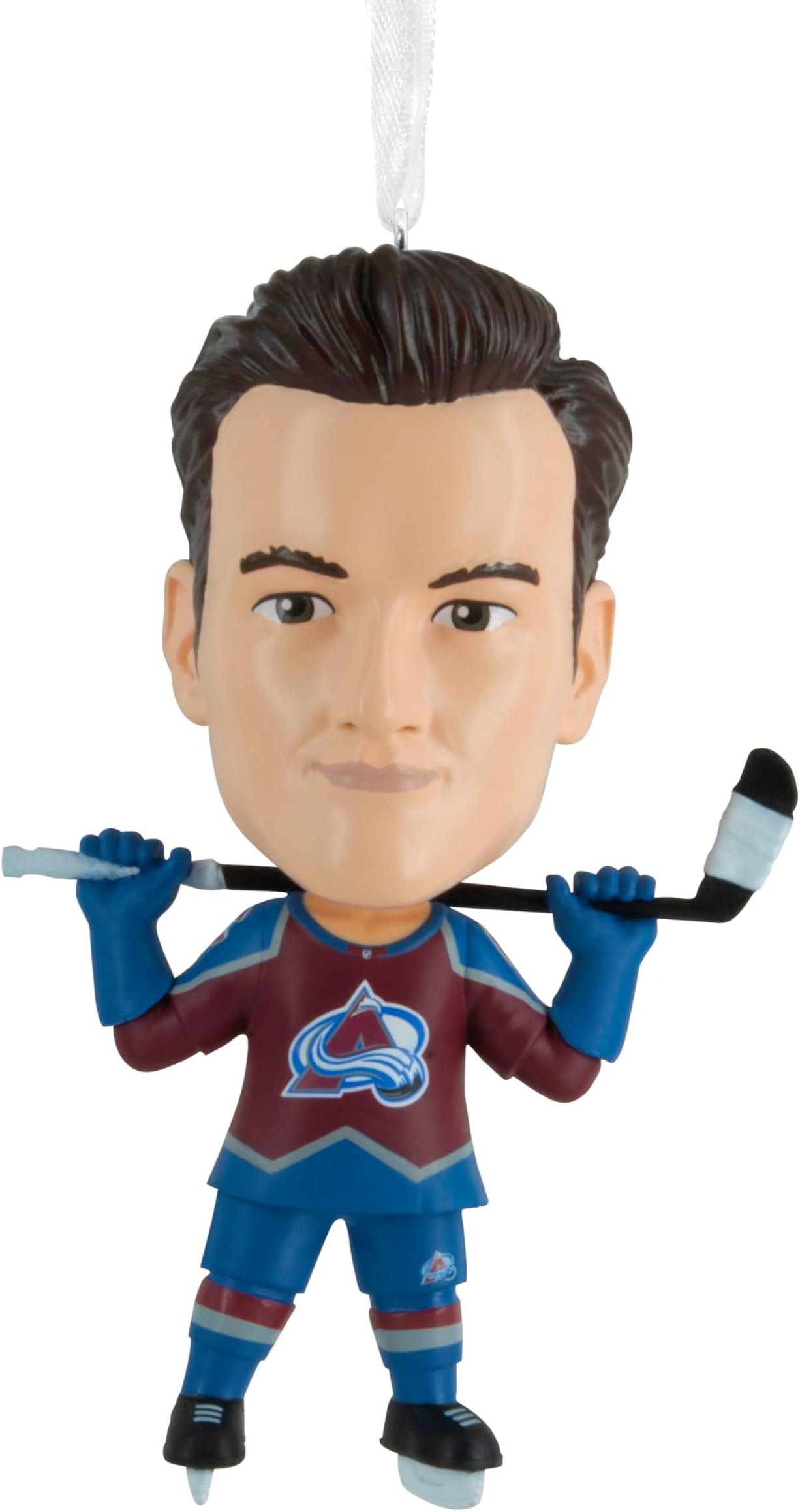 Hallmark NHL Colorado Avalanche Cale Makar Bouncing Buddy Christmas Ornament
