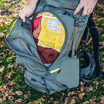 Gregory Zulu 65L Hiking/Backpacking Pack, Small/Medium, Forage Green