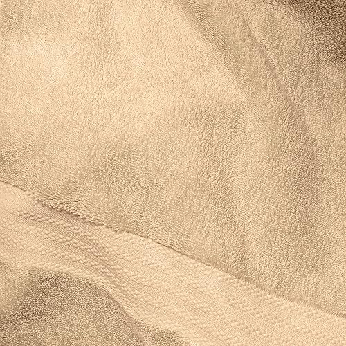 Miniatura 5 de Juego de toallas de baño 100% algodón orgánico  Juego de 6 toallas de baño de lujo  Certificado GOTS  Toallas de hotel premium  27.64 ozm  2 toallas