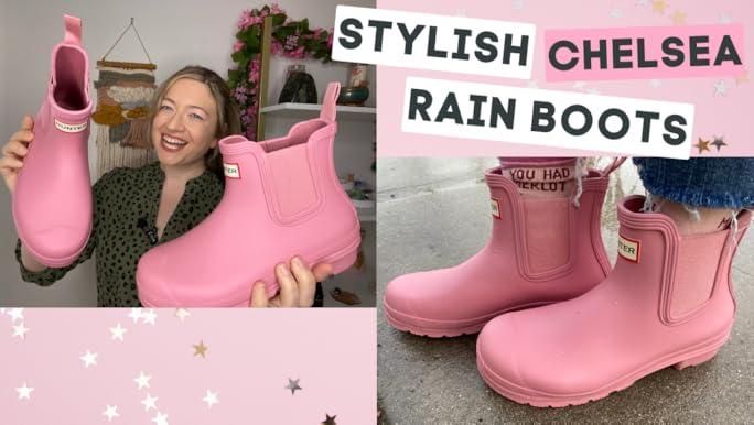 レインブーツ HUNTER WOMEN Original Chelsea Rain Boots Magenta WFS2078RMAM Amazon.com | Hunter Women's Original Chelsea Rain Boot