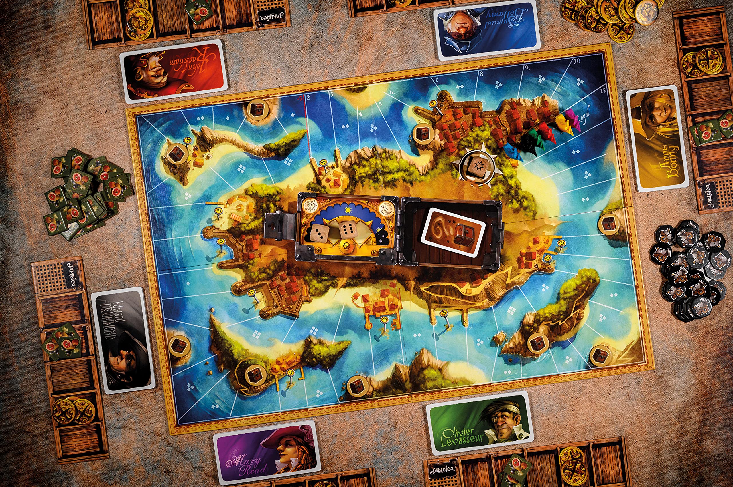 Jeu de stratégie Asmodee Jamaica Nouvelle Version