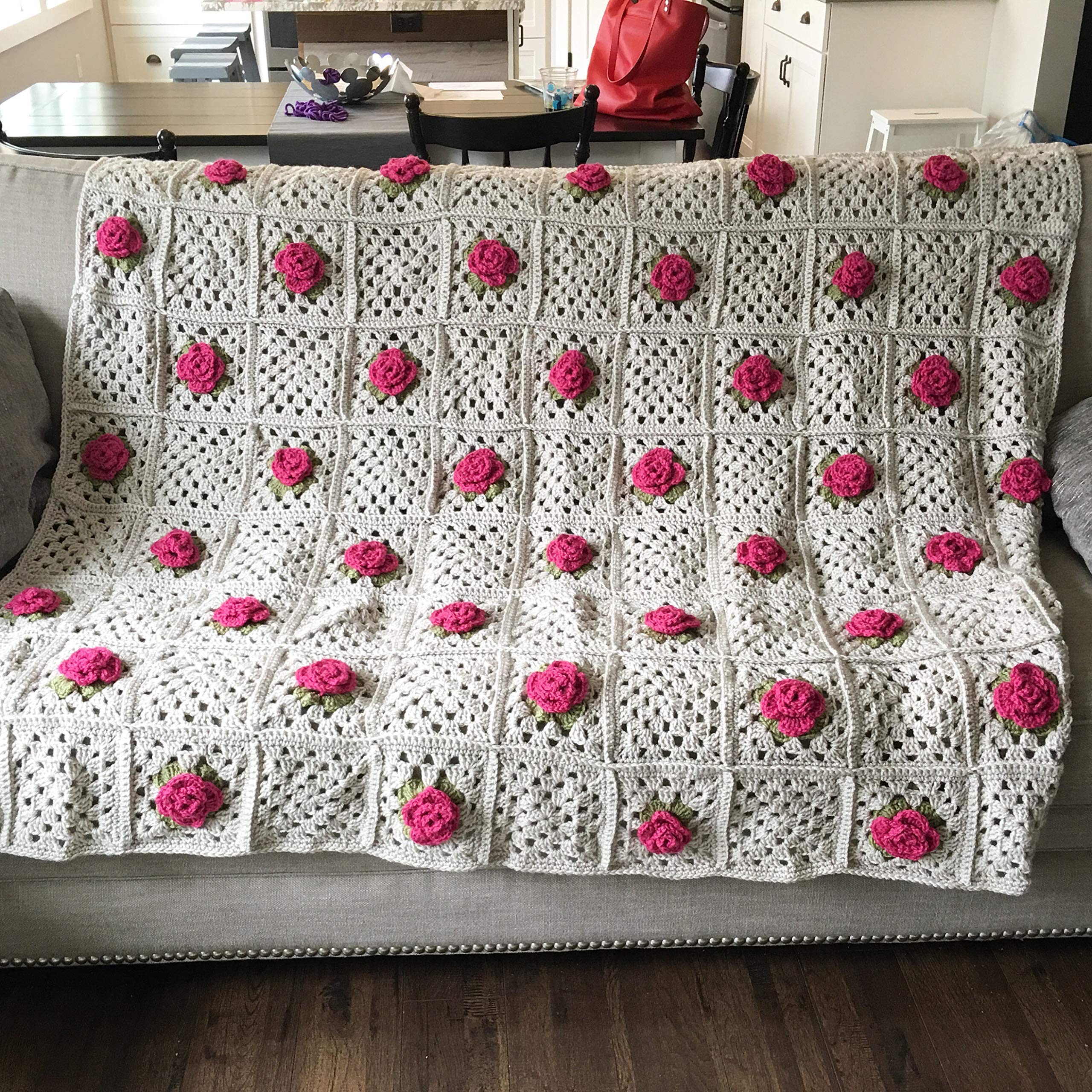 Crochet Rose Bedspread Only New Crochet Patterns