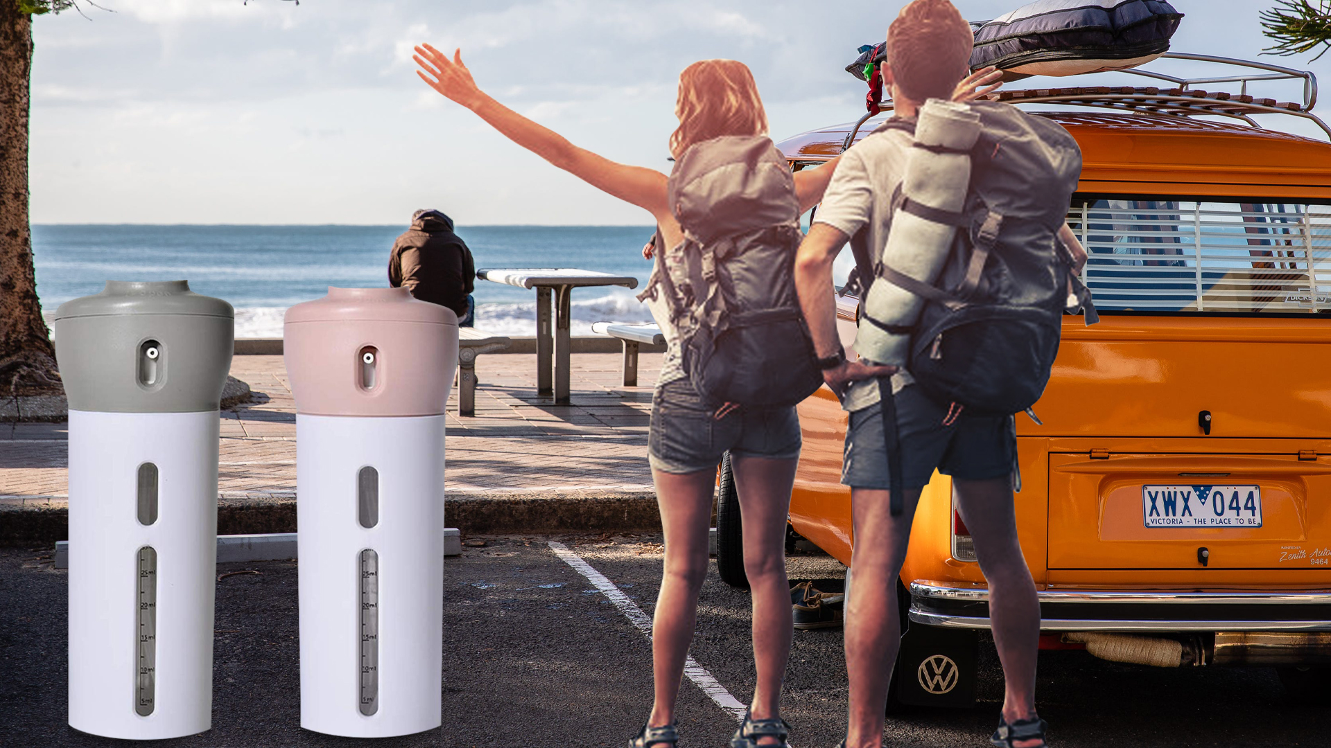 Amazon.com: 2 Pack 4 in 1 Travel Dispenser, CHIVENIDO Lotion
