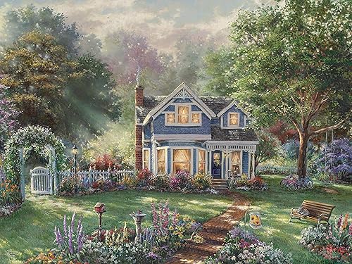 Miniatura 2 de Ceaco - Thomas Kinkade - Inspiraciones - Recuerdos primaverales - Rompecabezas de 300 piezas