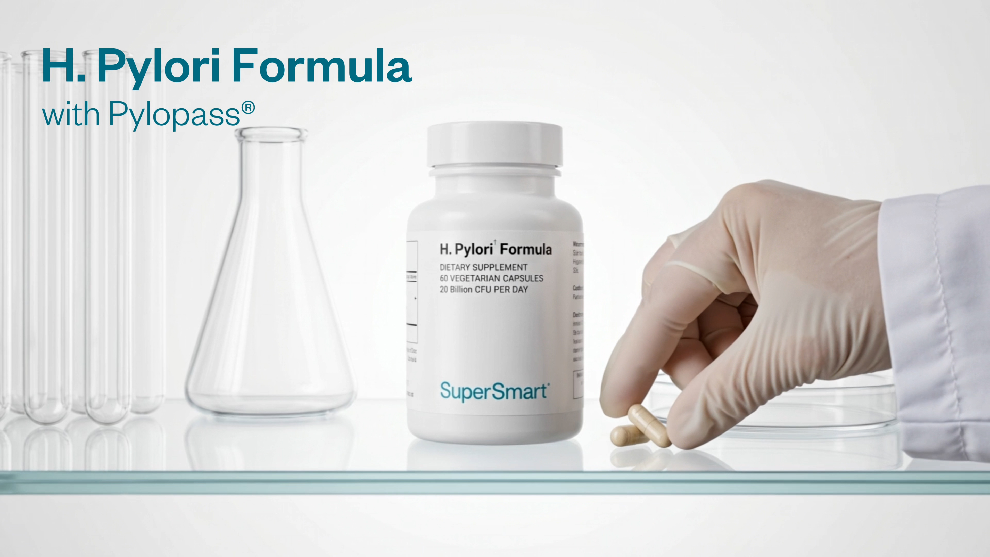 Amazon.com: Supersmart H. Pylori Formula 20 Billion CFU per Day