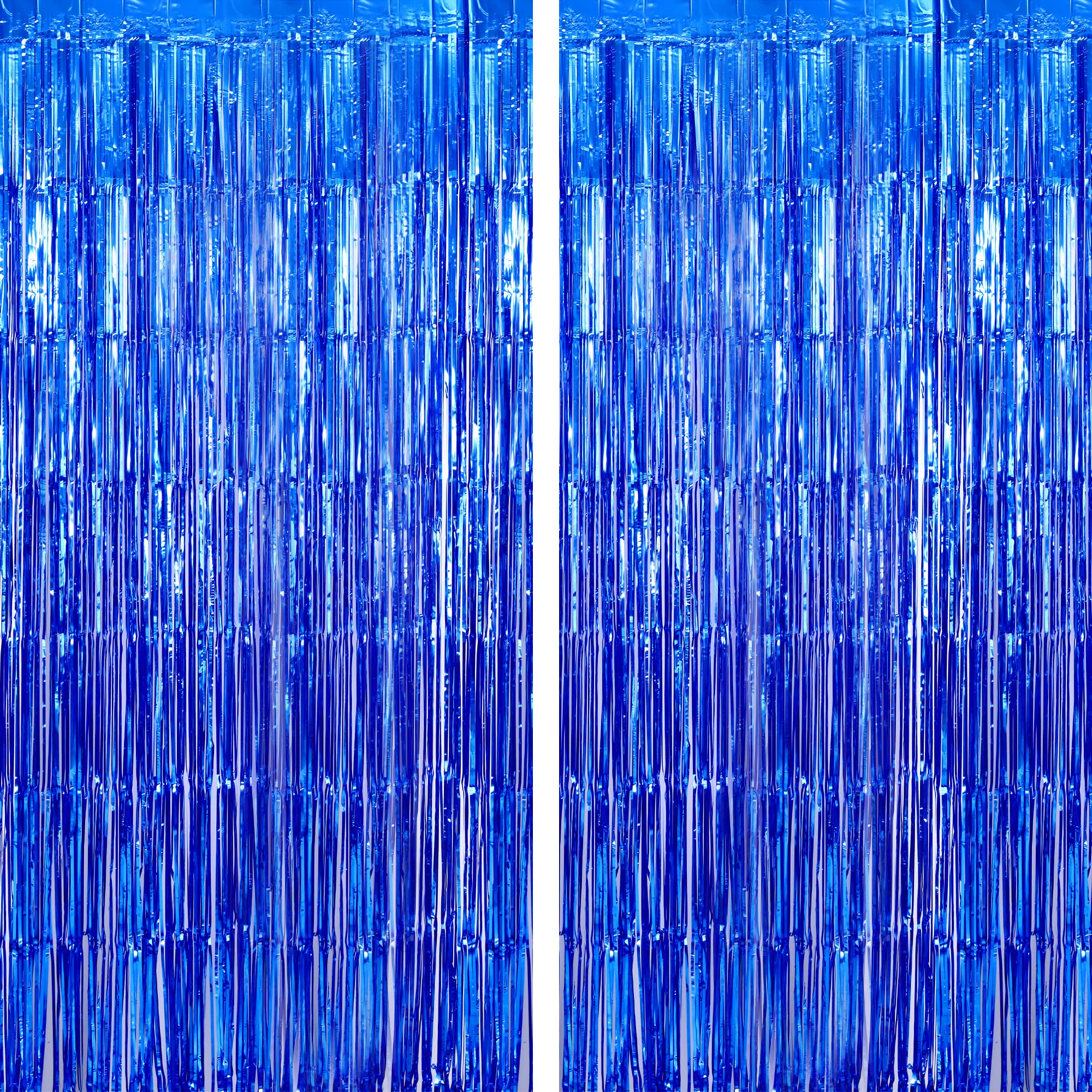 Buy KatchOn, Xtralarge Blue Fringe Backdrop 6.4x8 Feet, Pack of 2