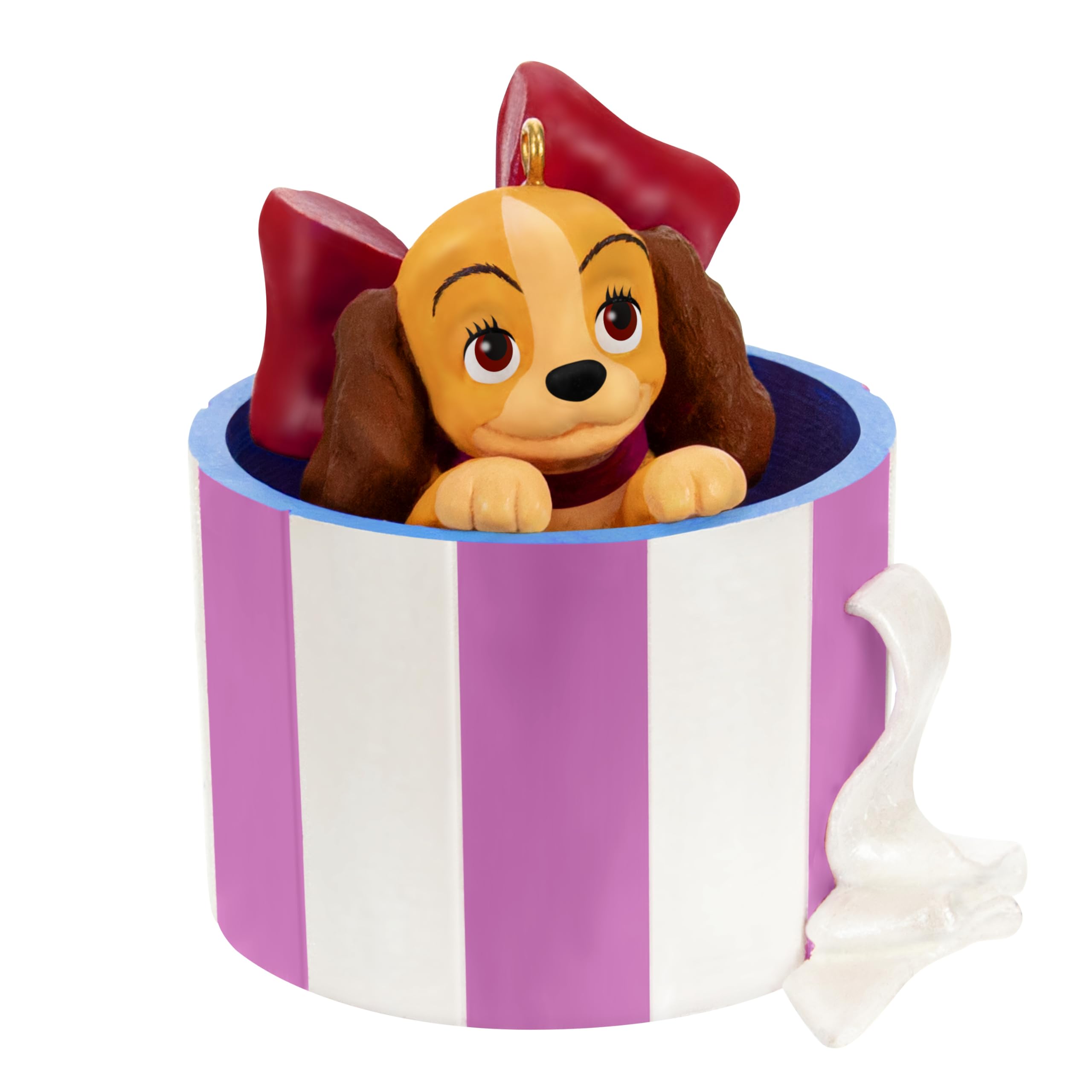 ディズニー レディ&トランプ クリスマス オーナメント フィギュア わんわん物語 ディズニー レディ\u0026トランプ クリスマス オーナメント フィギュア