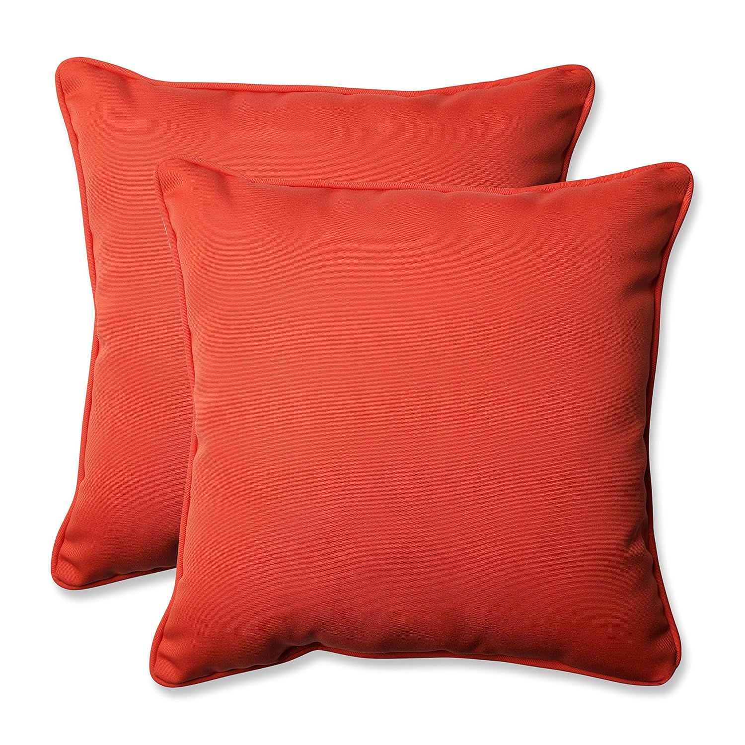 Buy Pillow Perfect Outdoor / Indoor Splash Mango 18.5Inch Throw pillow