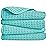 POLYTE 430 GSM Microfiber Lint Free Hand Towel, 16 x 30 in, 4 Pack (Waffle Weave)