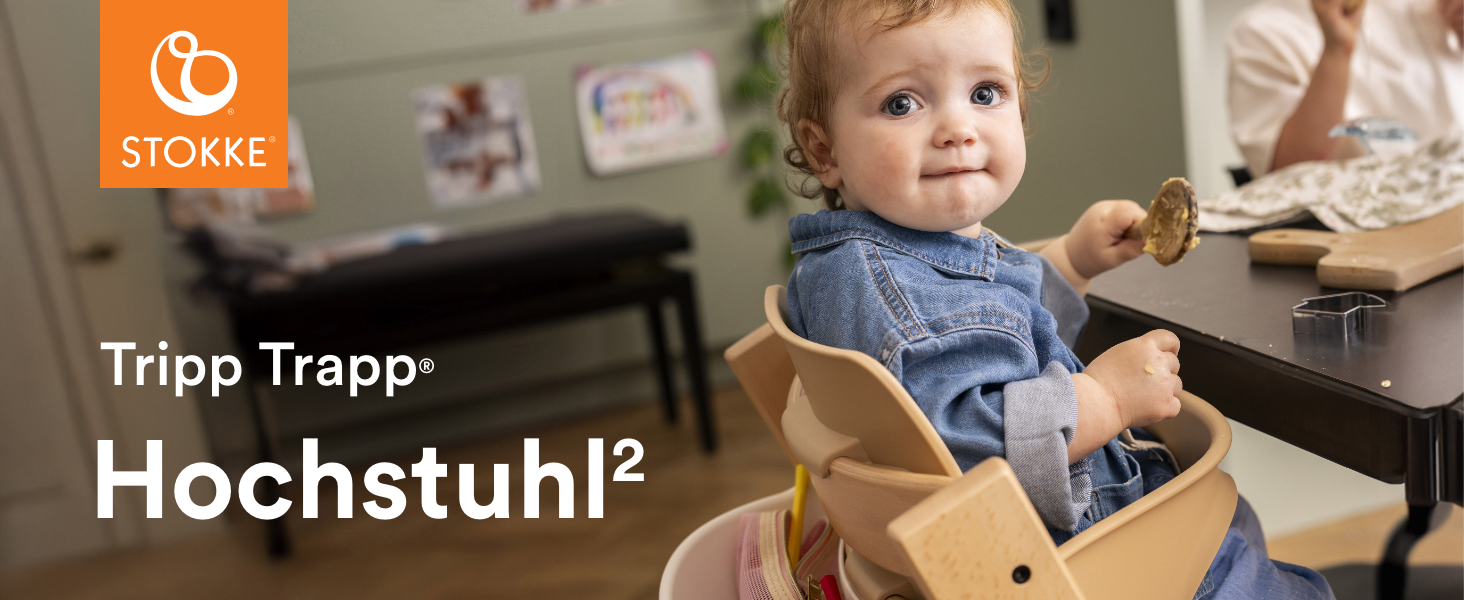 Stokke 5-Punkt-Sicherheitsgurt Für Tripp Trapp Hochstuhl - Beige Für 6-36 Monate