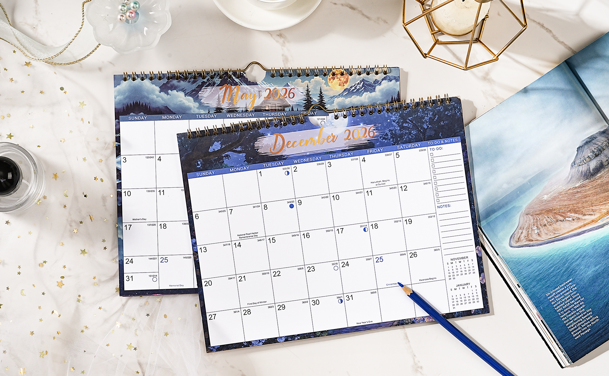 Amazon.com: Calendar 2026-2027 - 2026-2027 Wall Calendar, JUL 2026