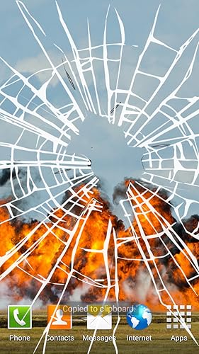Bomb Crash Screen Simulator