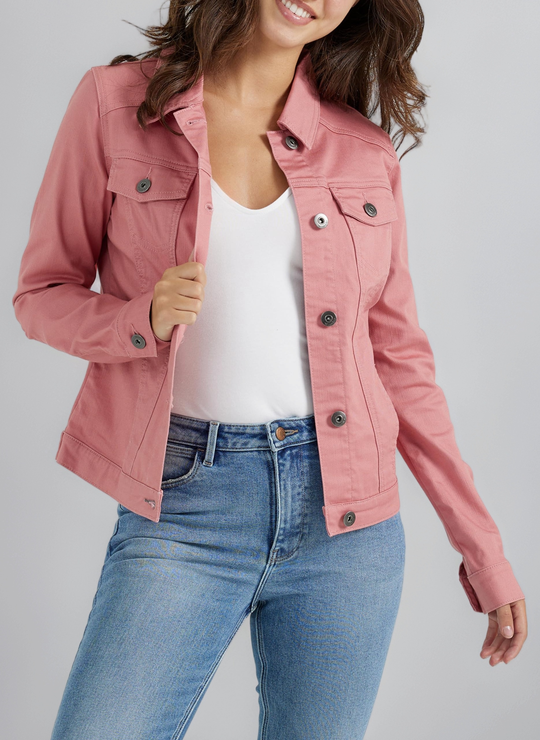 Wrangler Authentics Women's Stretch Denim Jacket Denim Jacket