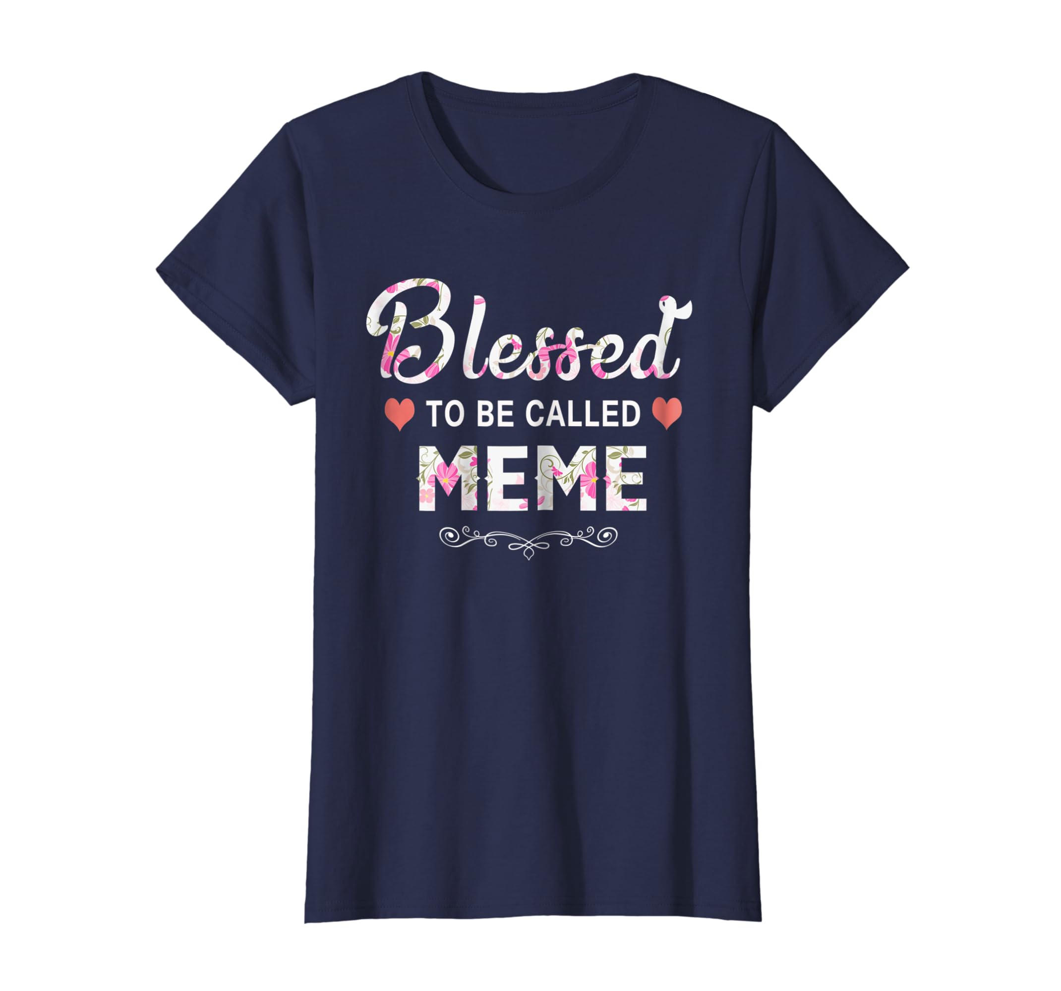 Amazoncom Women Blessed To Be Called Meme T Shirt Clothing